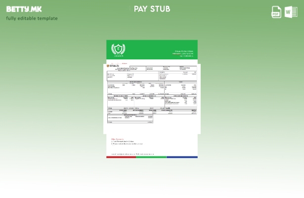 Модерен стил Шаблон за лист за вработени во образовна компанија во САД